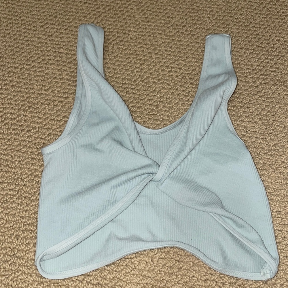 light blue twist top!!